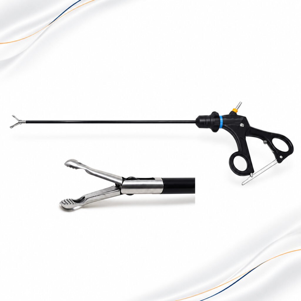 Laparoscopic Grasper — Model to be confirmed — styled product photograph